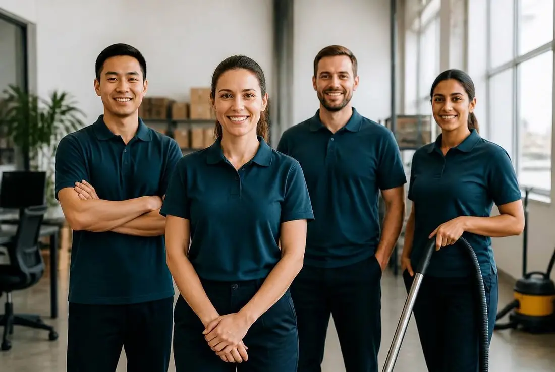 Team von Clean Advance Gebäudereinigung aus Lüdenscheid
